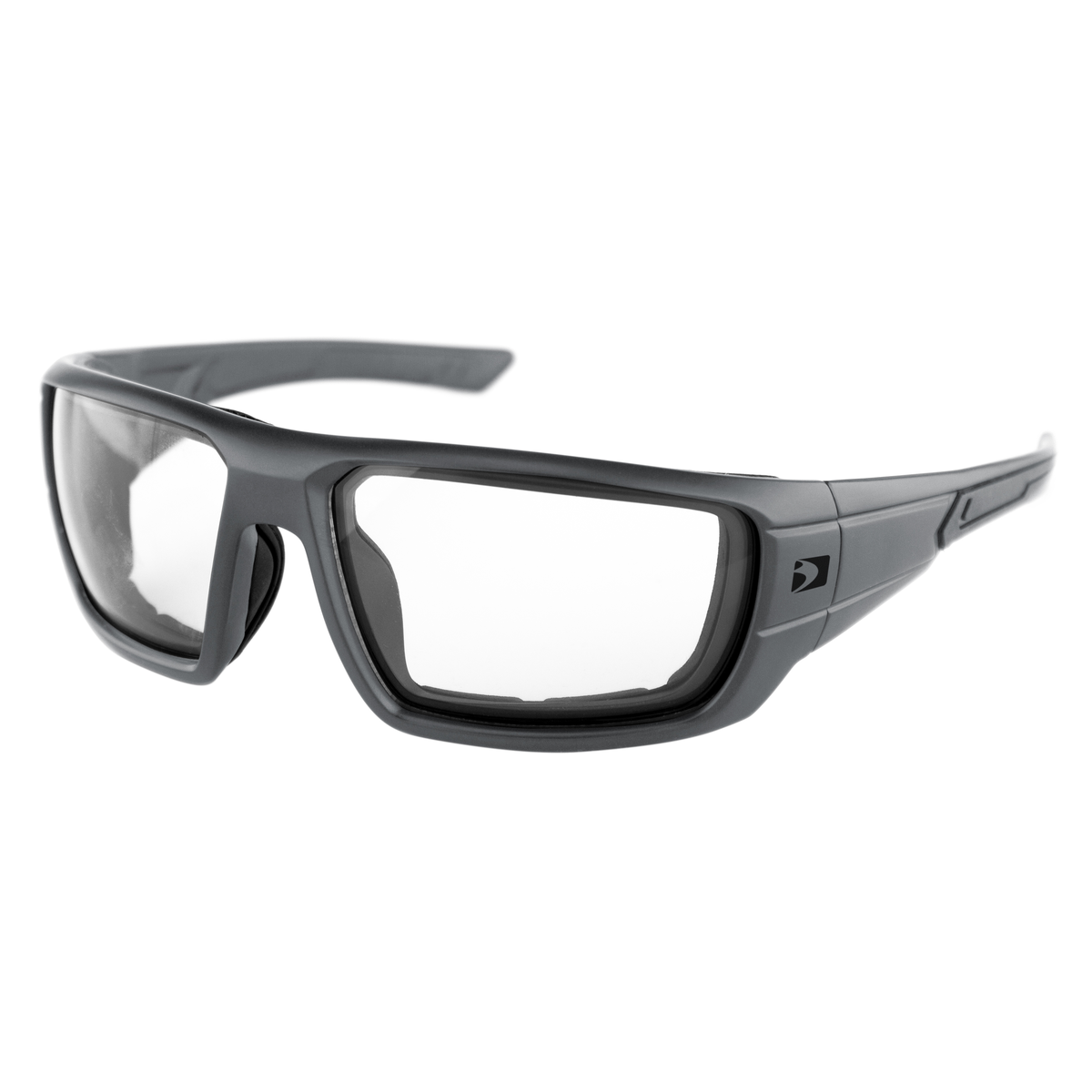 ZAN HEADGEAR MISSION BALLISTIC SUNGLASS MATTE GRAY CL BMIS001C