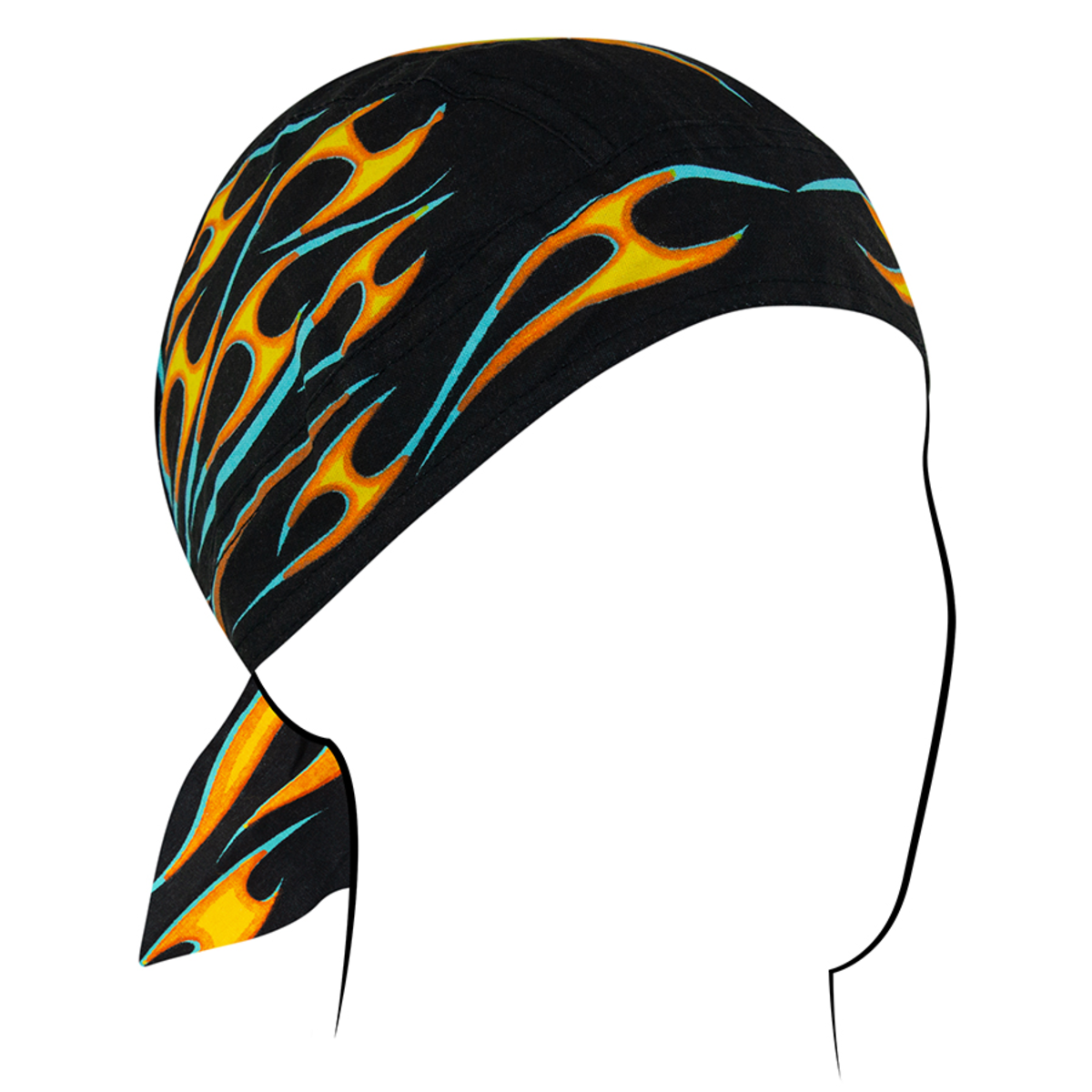 ZAN HEADGEAR FLYDANNA COTTON HOT ROD FLAME Z435