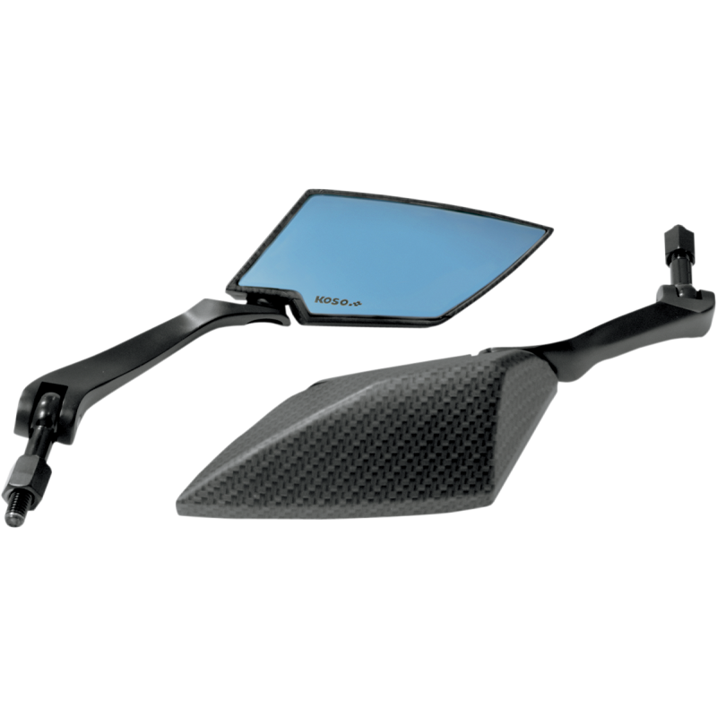 KOSO NORTH AMERICA MIRROR BLU LENS CRBN/BLK OA016CK6