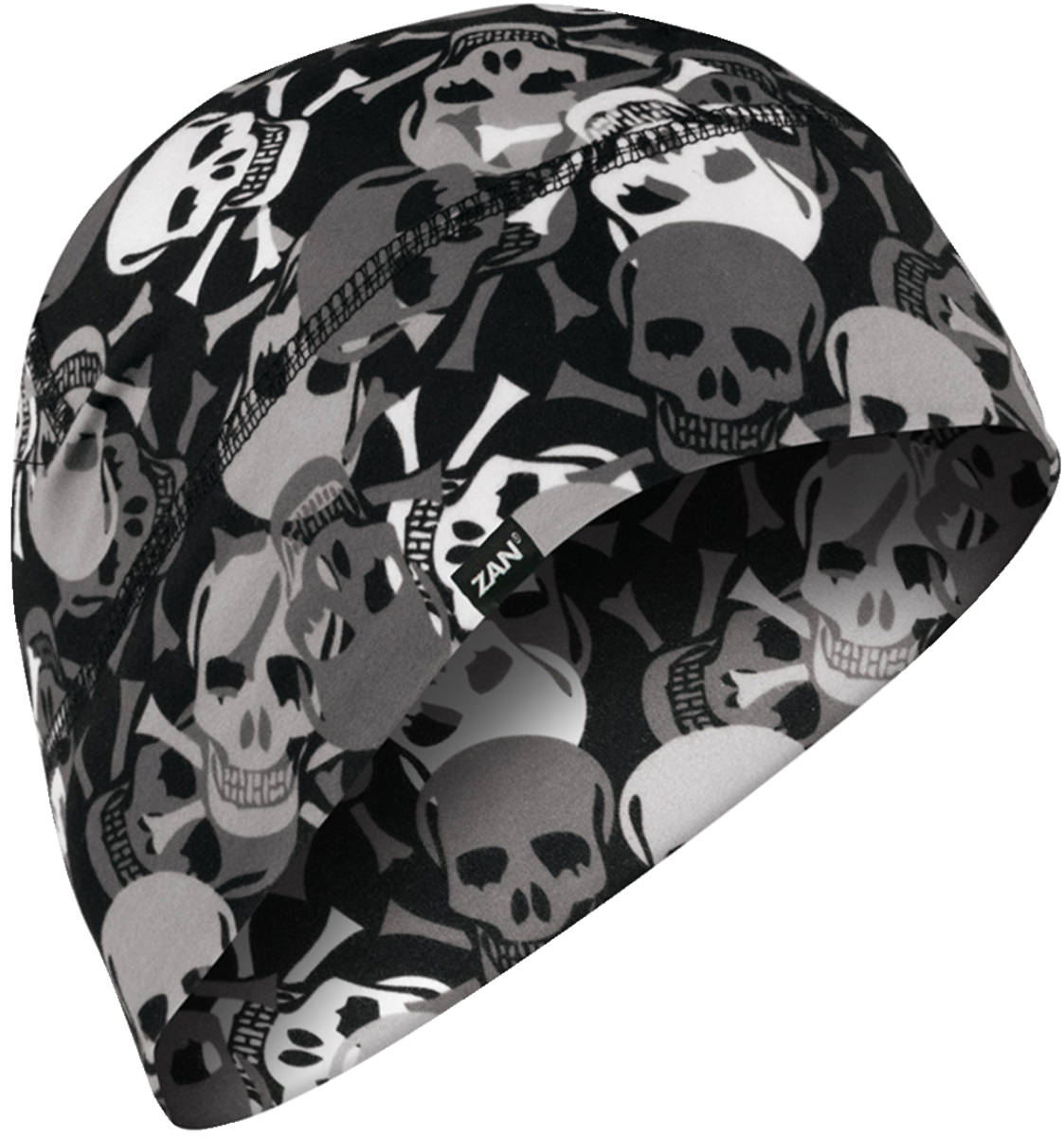 ZAN HEADGEAR BEANIE SPORTFLEX ALL OVER SKULL WHLL424