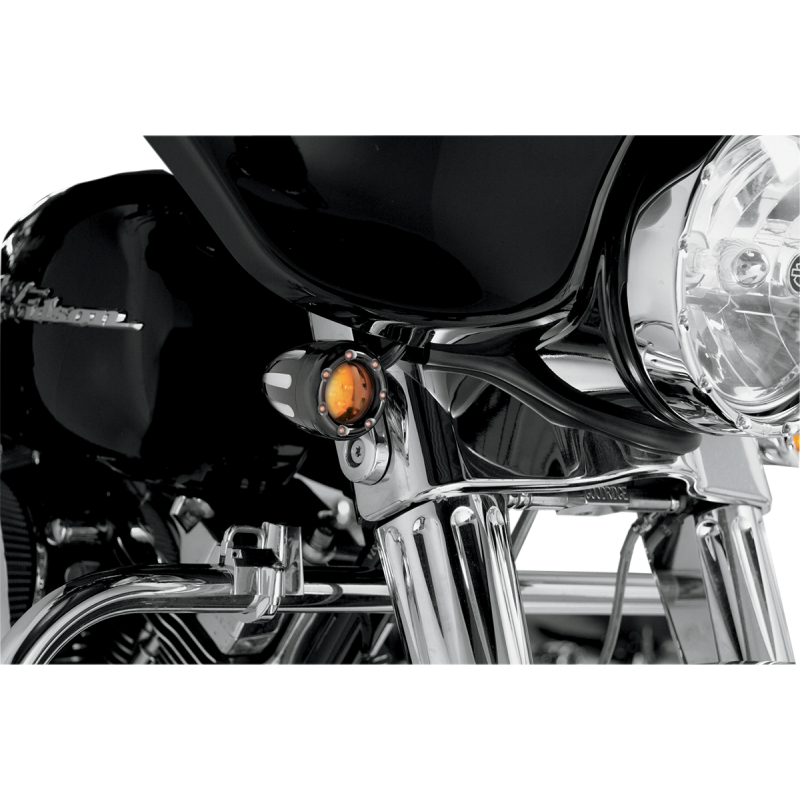 ARLEN NESS FRT BLK DUAL AMBER LED/AMBR TRIM LED 12-753