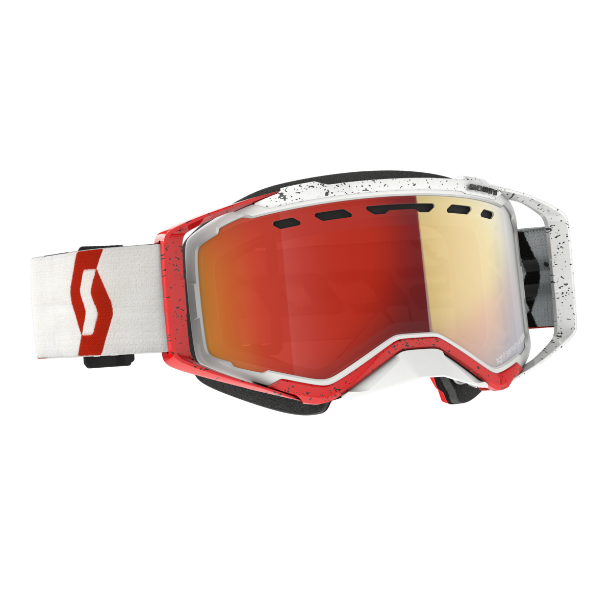 SCOTT PROSPECT SNOW LS WHT/RED / LS RED CHROME 278603-1030341