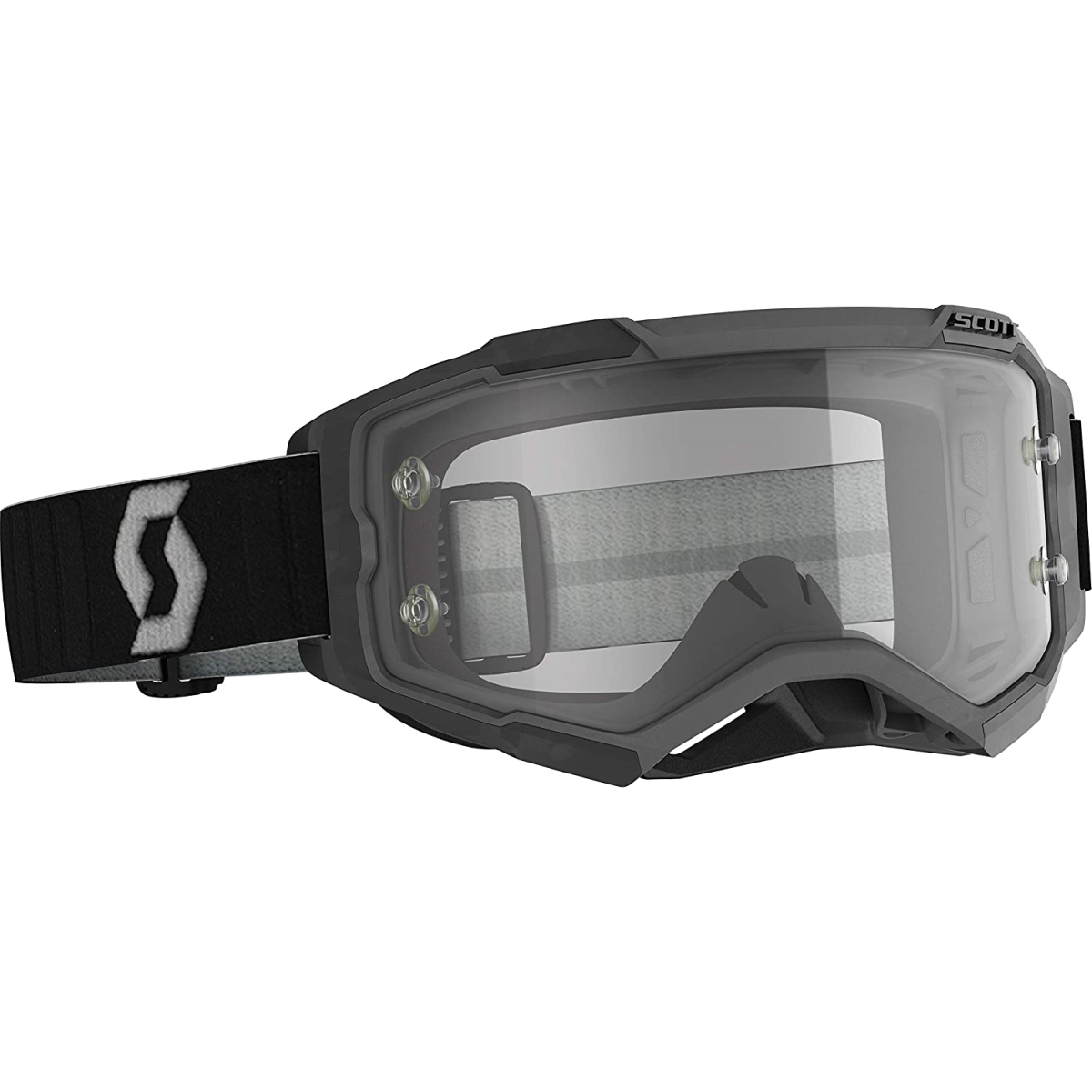 SCOTT FURY CLEAR RED/BLK W/CLEAR WORK 274514-1018113