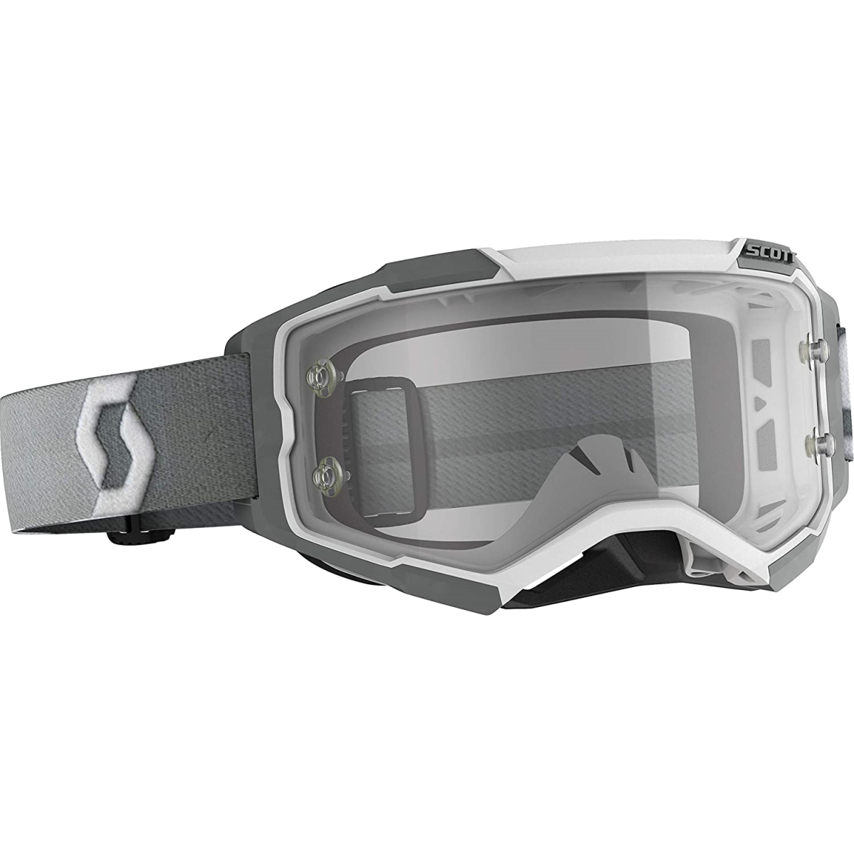 SCOTT FURY CLEAR WHT/GREY W/CLEAR WORK 274514-1039113