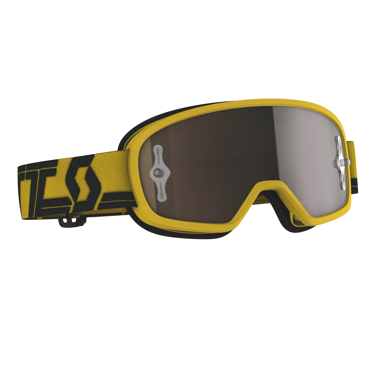 SCOTT BUZZ MX PRO YEL/BLK W/GOLD CHR WORK 272836-1017324
