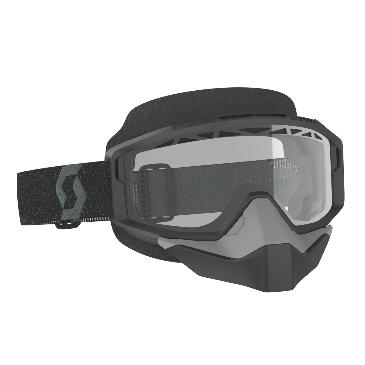 SCOTT SPLIT OTG SNO BLK W/ CLEAR LENS 285543-0001043