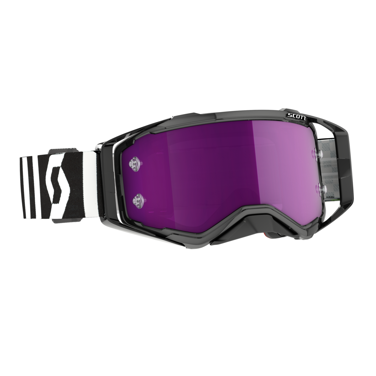 SCOTT PROSCECT RACING BLK/WHT W/PURP CHRM 272821-7432281