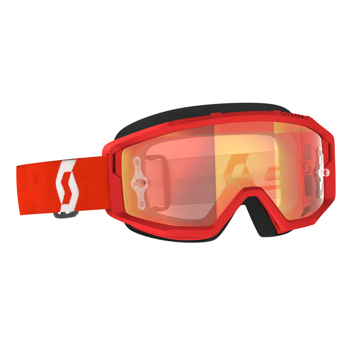 SCOTT PRIMAL RED/WHT W/ ORG CHROME 278597-1005280
