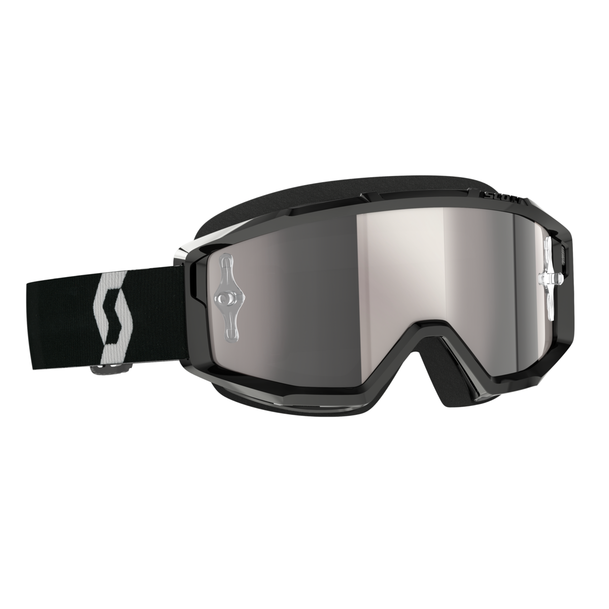 SCOTT PRIMAL BLK/WHT W/SILV CHROME 278597-1007269