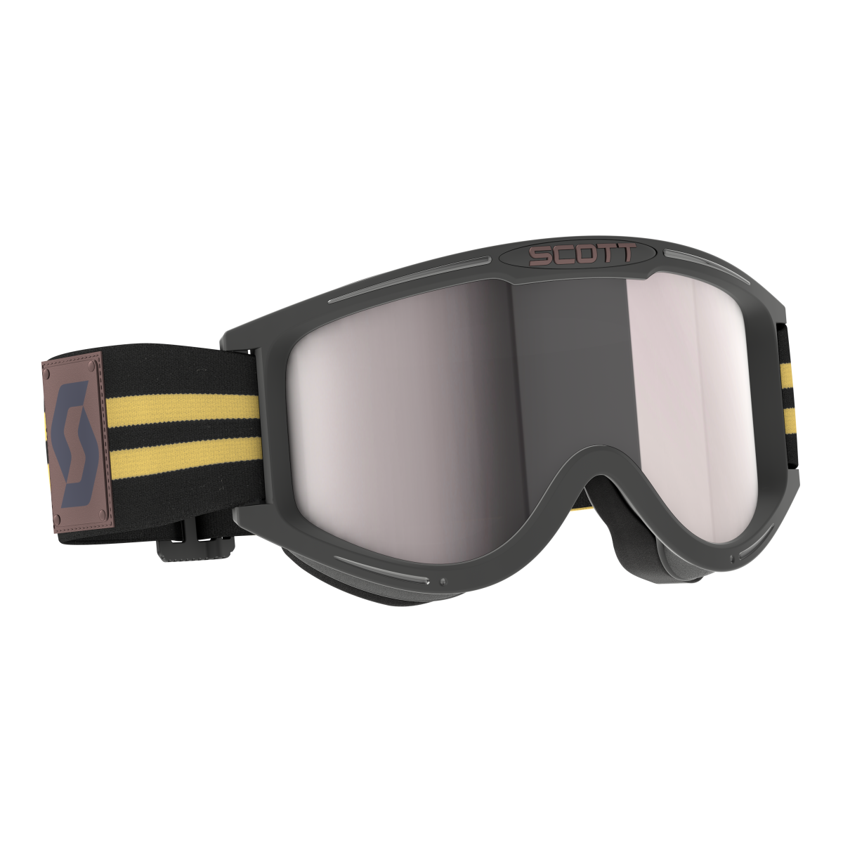 SCOTT 89X ERA GOGGLE BLK/BGE W/SILV CHROME 411703-1098015