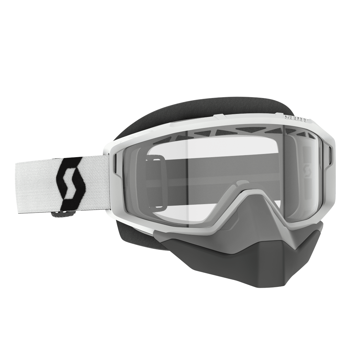 SCOTT PRIMAL SNO WHT CLEAR 278606-0002043