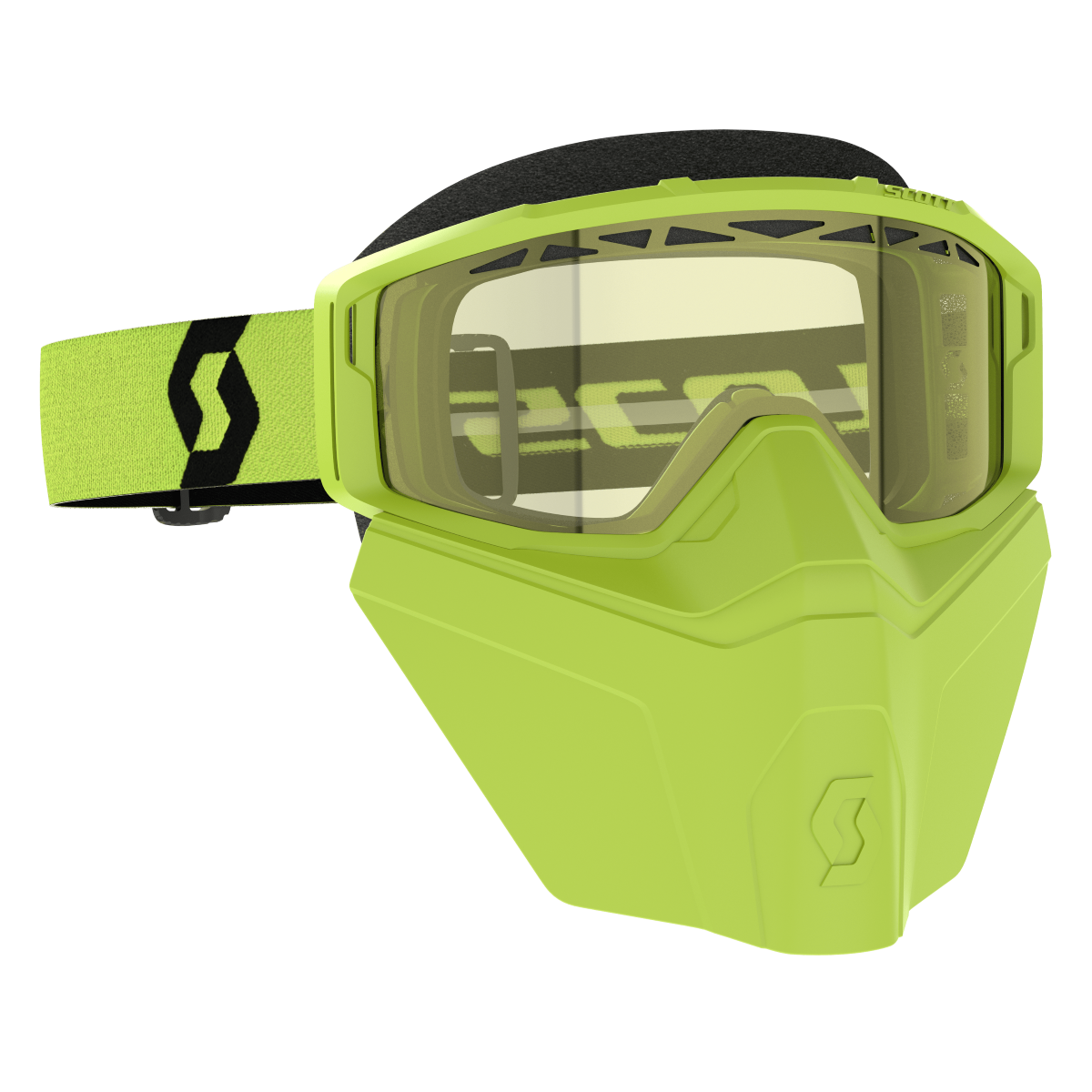 SCOTT PRIMAL SAFARI FACEMASK YEL/BLK YEL 278608-1017029