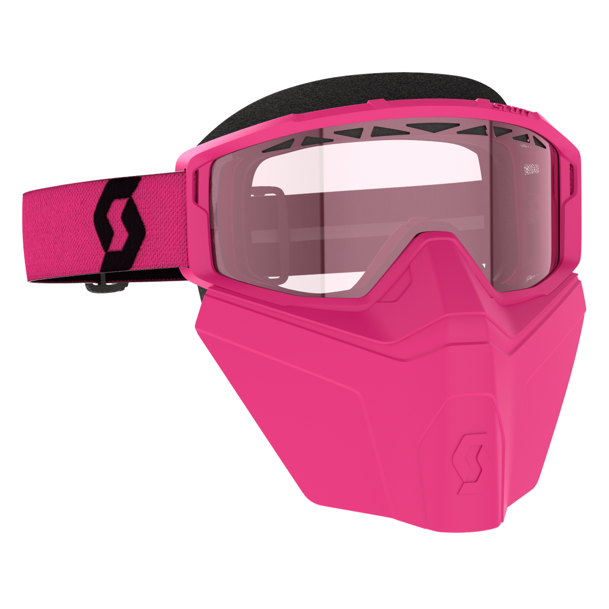 SCOTT PRIMAL SAFARI FACEMASK PINK/BLK ROSE 278608-1665134