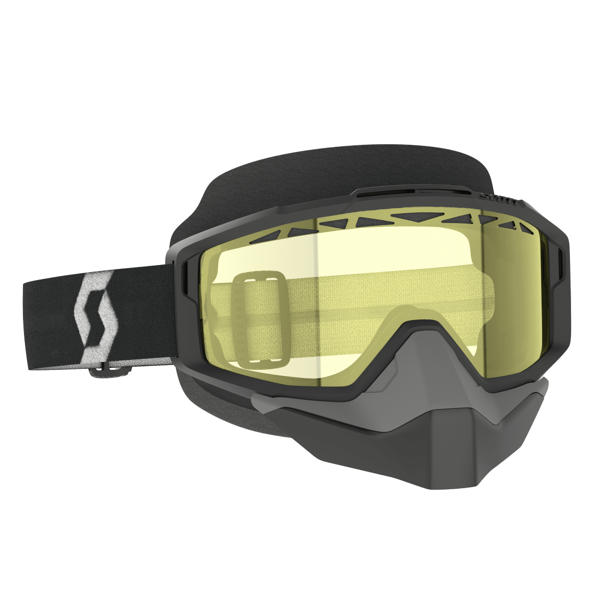 SCOTT SPLIT OTG SNO BLK/WHT YEL 285543-1007029