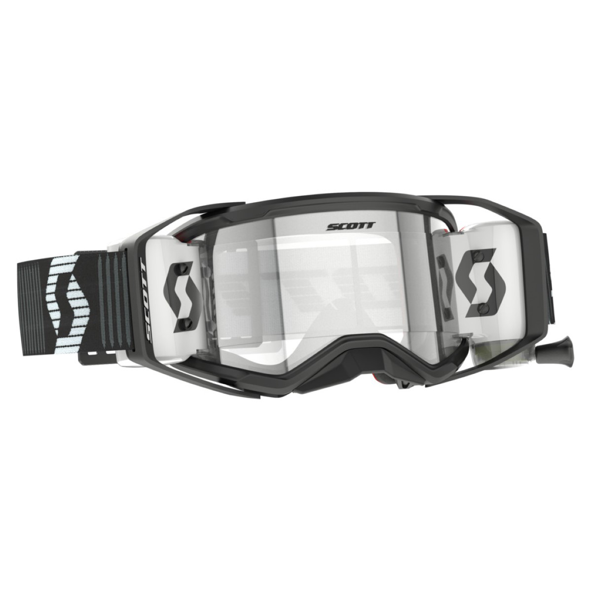 SCOTT PROSPECT 2.0 WFS BLK/WHT CLEAR WORKS 421474-1007113