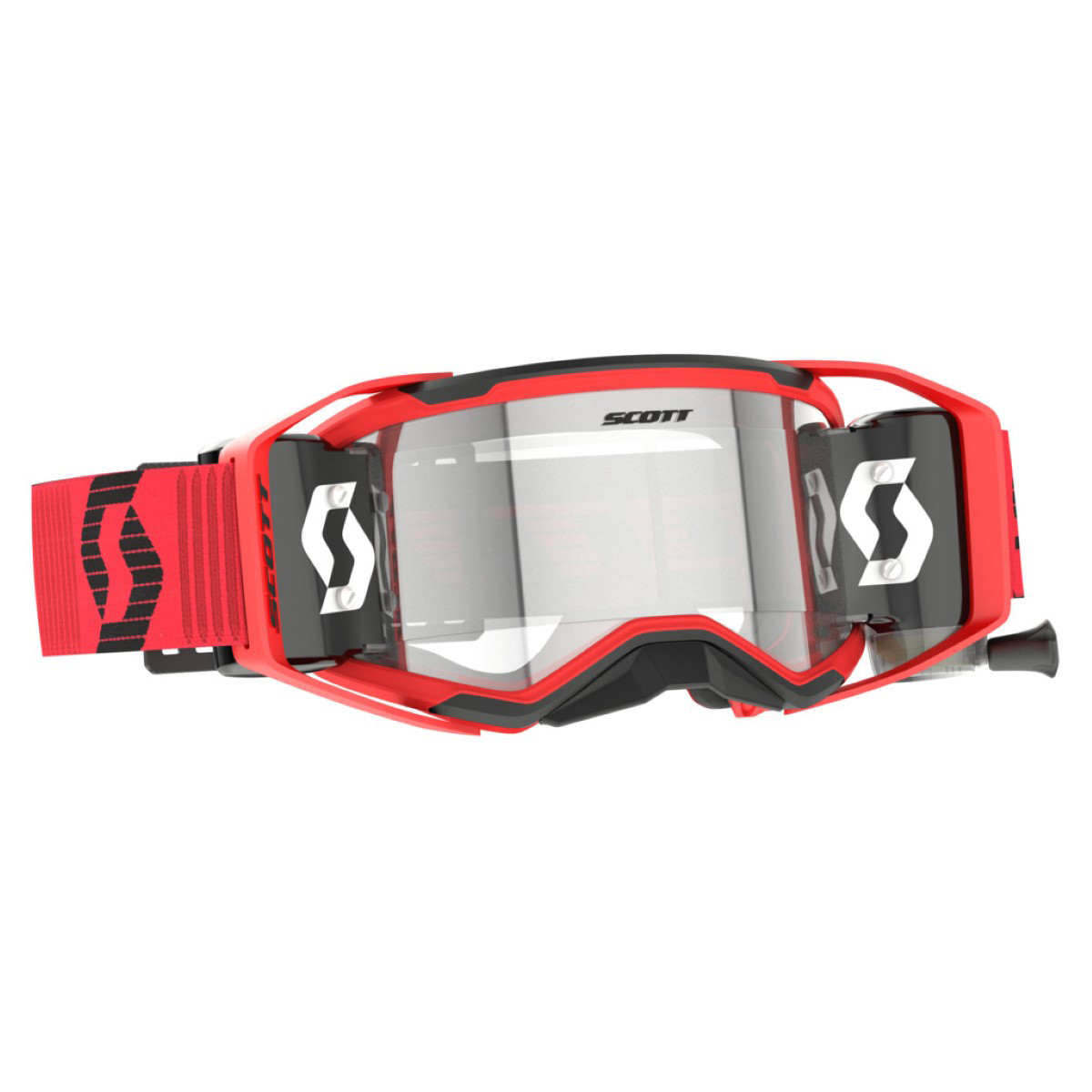SCOTT PROSPECT 2.0 WFS RED/BLK CLEAR WORKS 421474-1018113