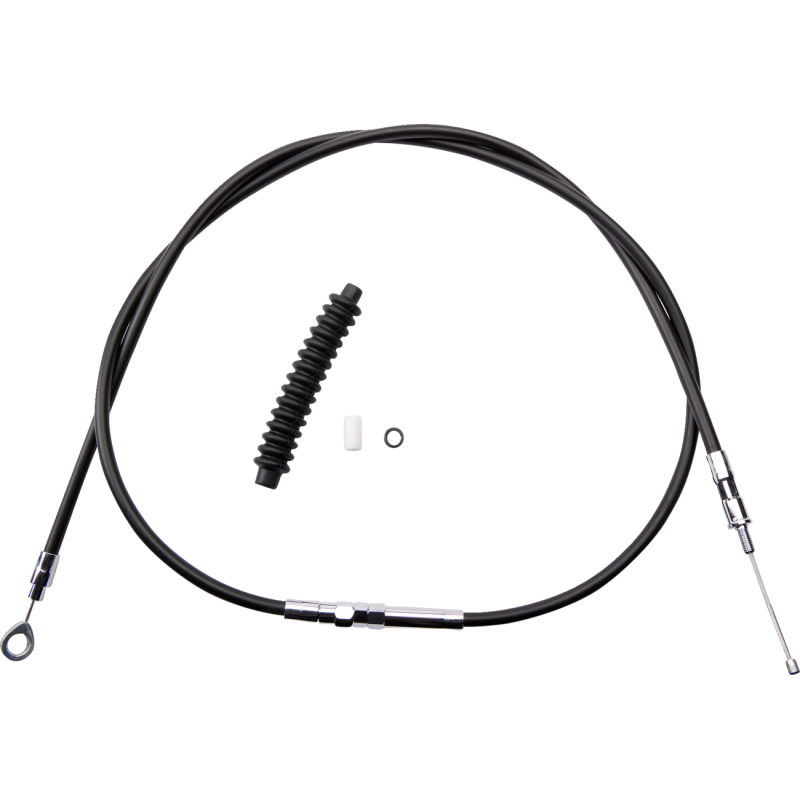 DRAG SPECIALTIES BLACK 70-7/16 HE CLUTCH CABLE 4321606HE