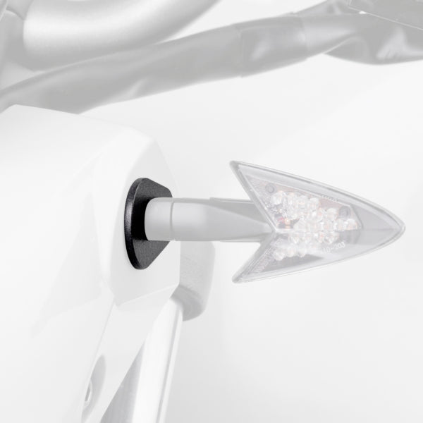 PUIG PLATE SUPPORT TURN SIGNAL YAM BK PUIG 3960N