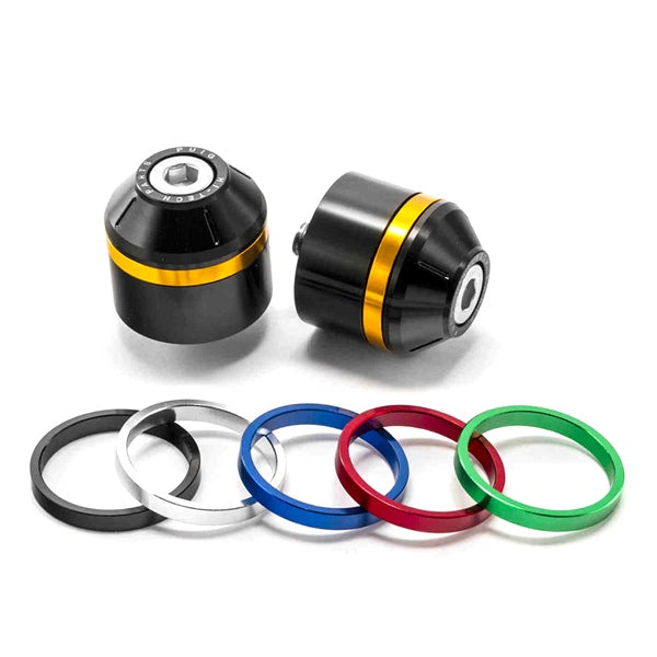 PUIG BAR END SHORT W/RING BK KAWA PUIG 8074N