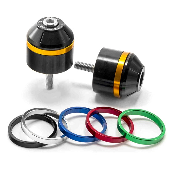 PUIG BAR END SHORT W/RING BK SUZ PUIG 8505N