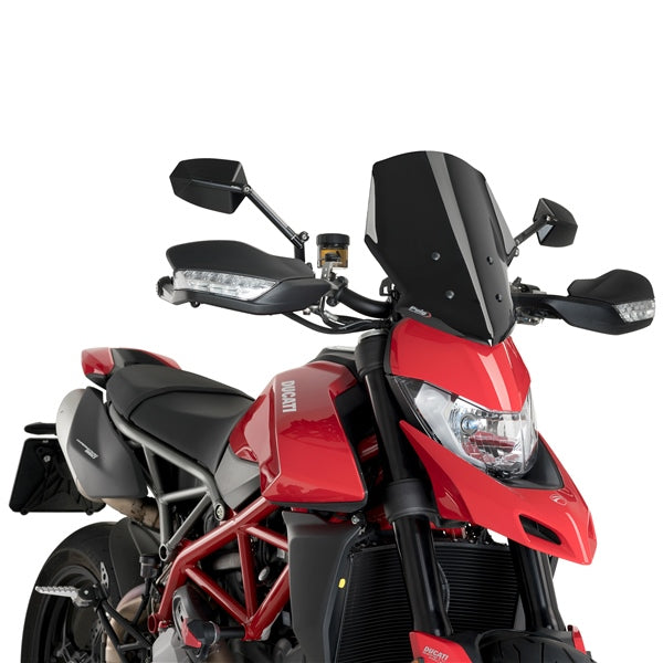 PUIG WINDSHIELD NEW GENERATION BK DUCATI 3634N