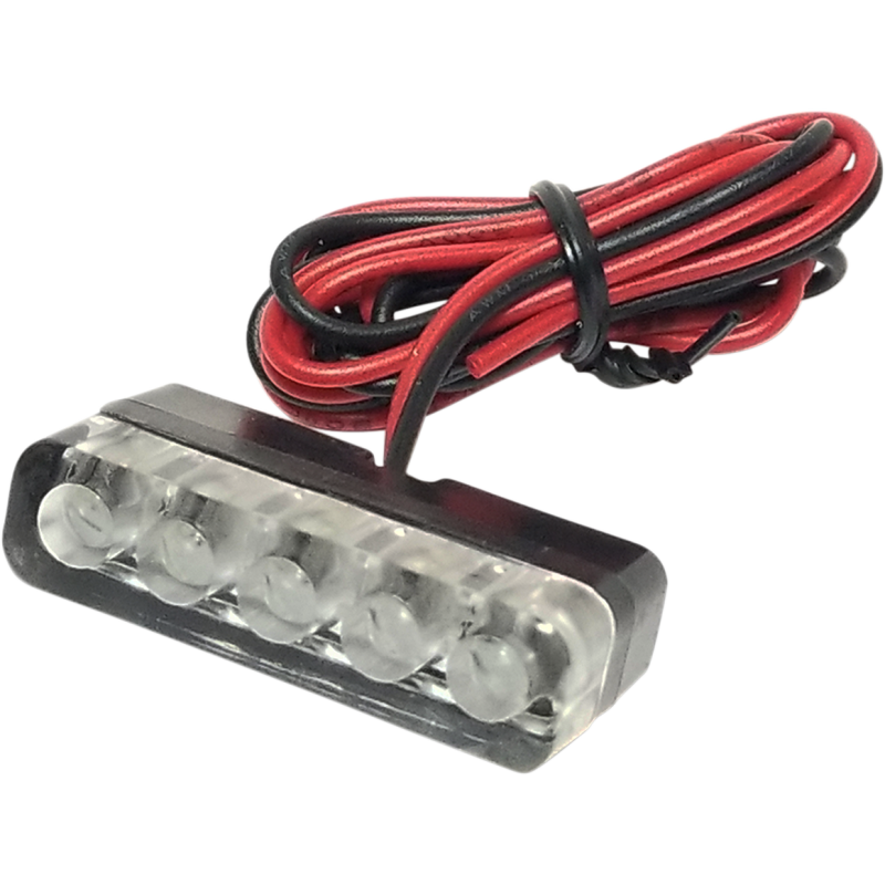 K&S TECHNOLOGIES LICENSE PLATE LGHT BAR WH 25-9154