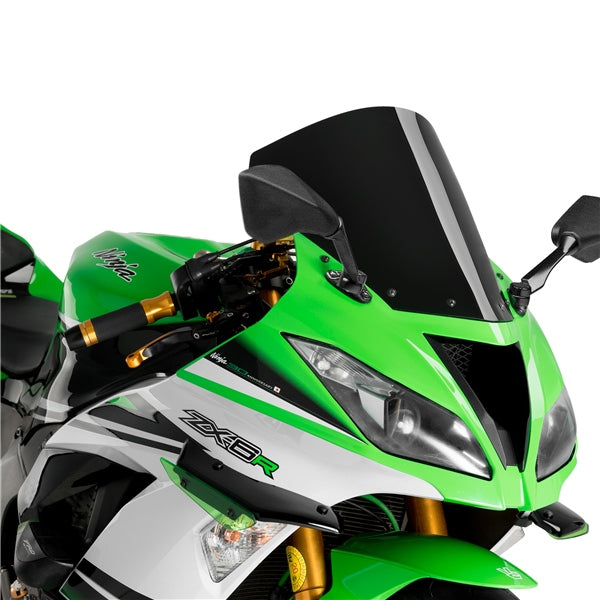 PUIG WINDSHIELD R-RACER BK KAWA PUIG 3629N