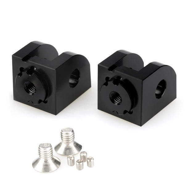 PUIG FOOTPEG ADAPTOR ADJUSTABLE BK SUZ 20883N