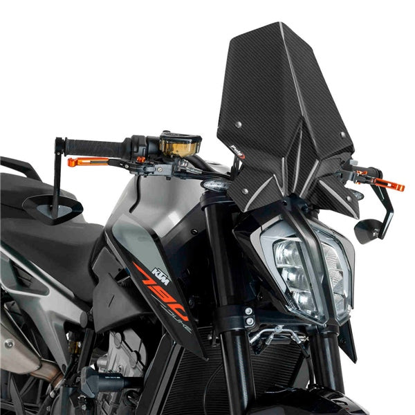 PUIG WINDSHIELD NEW GEN SPORT CARB KTM 9668C