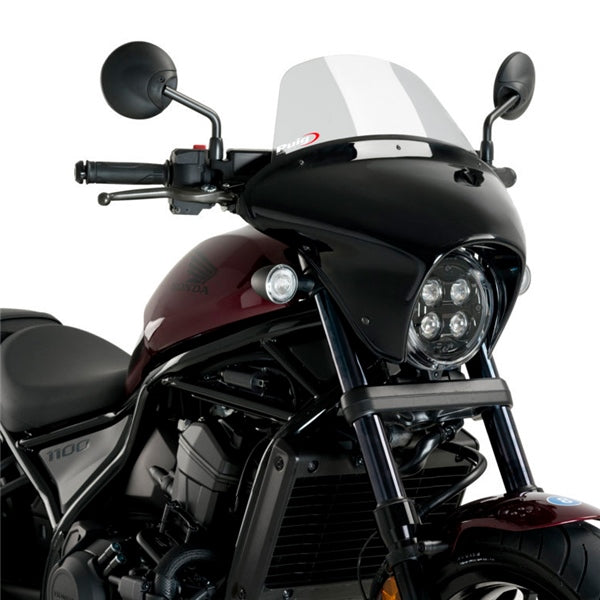 PUIG WINDSHIELD BATWING SML TOURING SMK HON 21068H