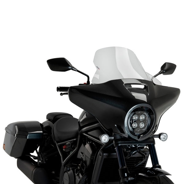 PUIG WINDSHIELD HIGH-ROAD TOURING CLR HON 21545W