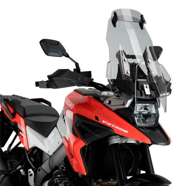 PUIG WINDSHIELD TOURING W/VISOR SMK SUZ PUIG 20412H