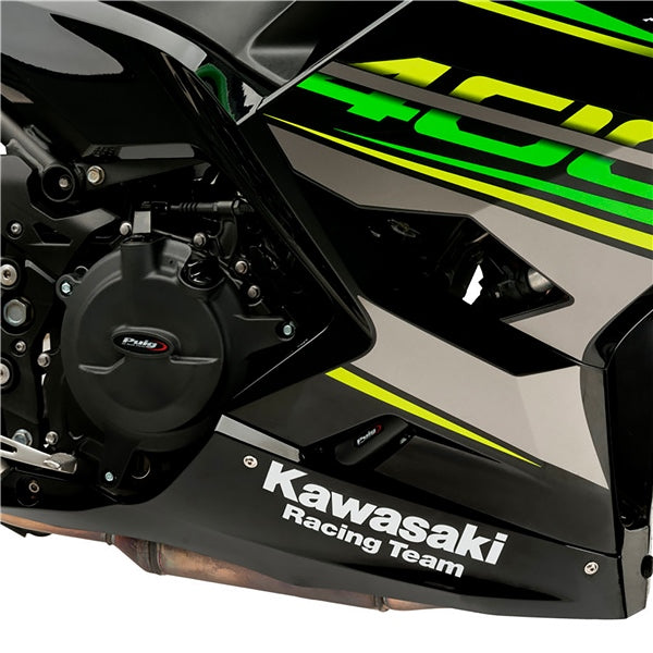 PUIG ENGINE COVER TRACK BK KAWA PUIG 21512N