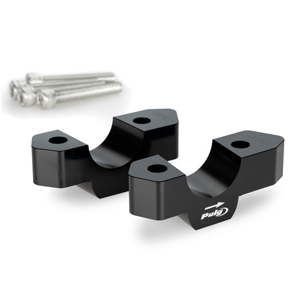 PUIG RISER HANDLEBAR HEIGHT 20MM BK BMW 21878N