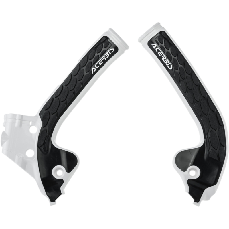 ACERBIS FRAME GUARDS-XGRIP TC85 SX85:18-22 MC85:21-22 WHITE/BLACK 2686041035