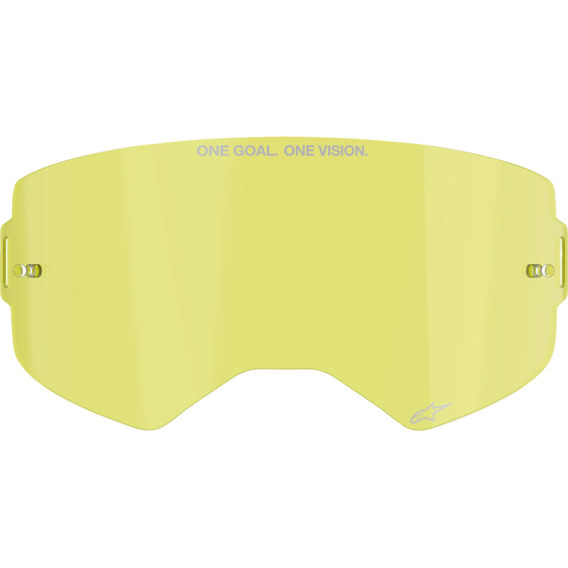 ALPINESTARS GOGGLES LENS GOGGLE SUPERTECH CLEAR-CLR YLW 9100125-5115