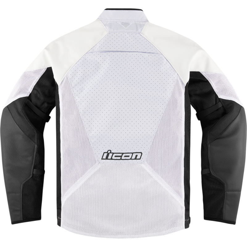 ICON HOOLIGAN CE JACKET WH LG 2820-5799