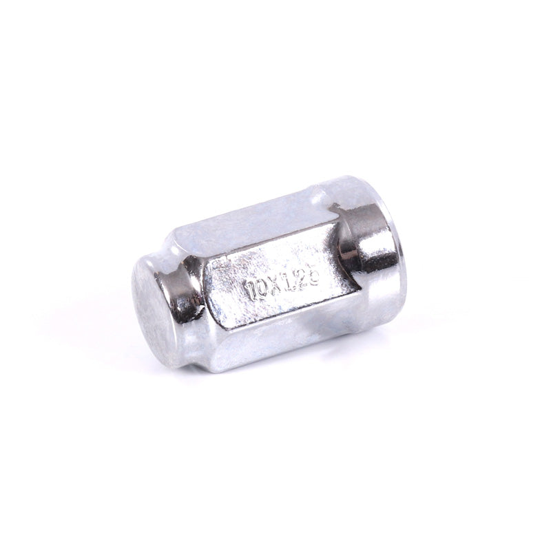 TOXIC WHEEL NUT M10-1.25-32MM FLAT CHROMED CLOSED END EA 3632012