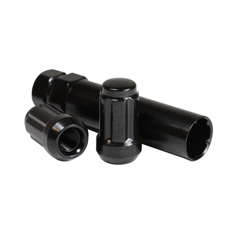 TOXIC WHEEL NUT M10X1.25 BLACK (BOX/16) + SOCKET 3632015