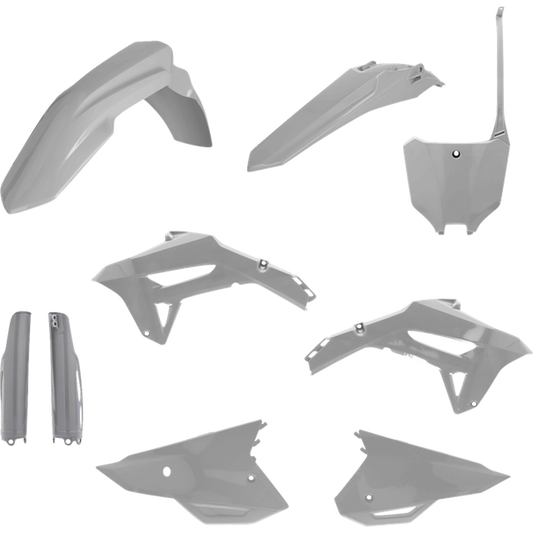 ACERBIS PLASTIC KIT- FULL CRF250R:22-24, CRF450R:21-24 GRAY 2858920011