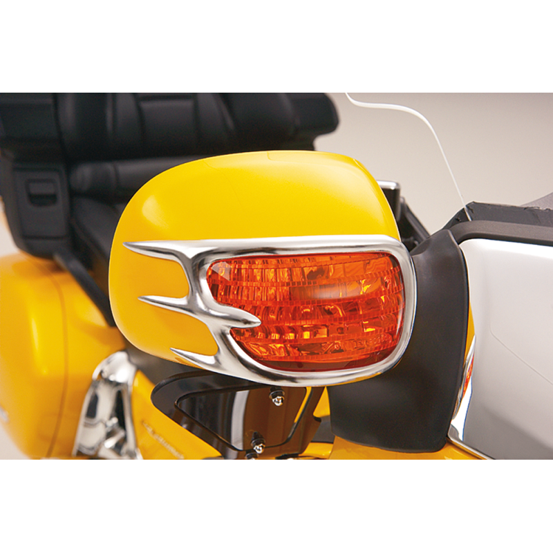 SHOW CHROME MIRROR BACK ACCENT GRILLES PR 52-628