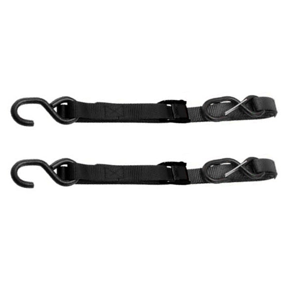 DRC ZETA UNIT TIE DOWN BELT CAM BUCKLE BK QTY2 D3602-1