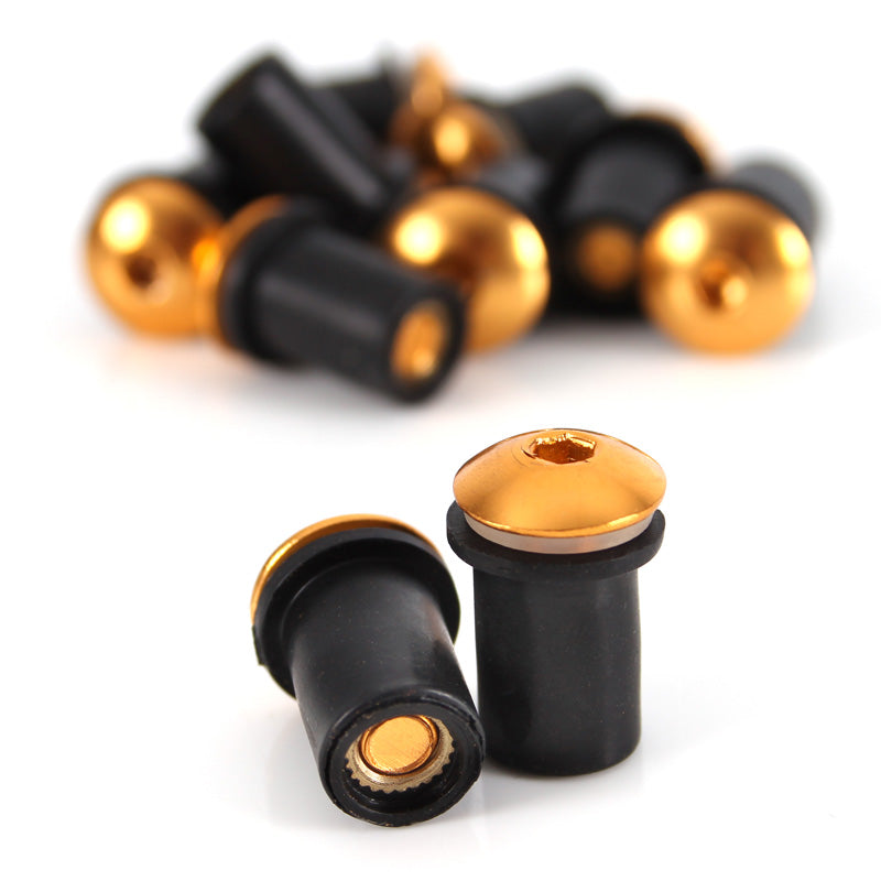 ITL GOLD WINDSCREEN BOLT KIT W/WELLNUT 3650243