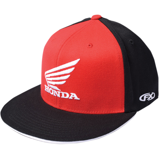 FACTORY EFFEX APPAREL HAT HONDA BIG RD/BLK L/XL 15-88346