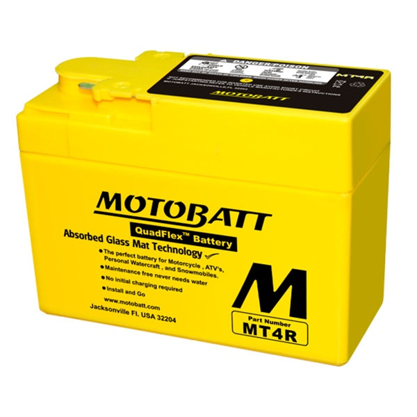 MOTOBATT MBT4R BATTERY QUADFLEX MOTOBATT MBT4R