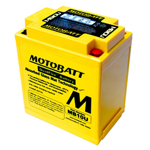 MOTOBATT MB10U BATTERY QUADFLEX MOTOBATT MB10U