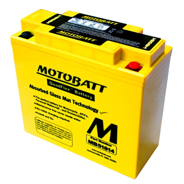 MOTOBATT MB51814 BATTERY QUADFLEX MOTOBATT MB51814