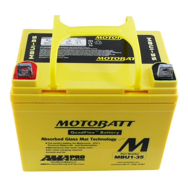 MOTOBATT MBU1-35 BATTERY QUADFLEX MOTOBATT MBU1-35