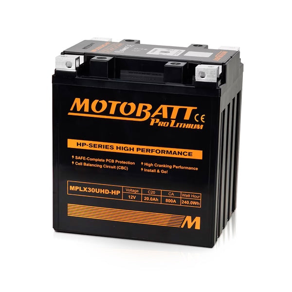 MOTOBATT MLX30UHD-HP BATTERY PRO LITHIUM MOTOBATT MLX30UHD-HP