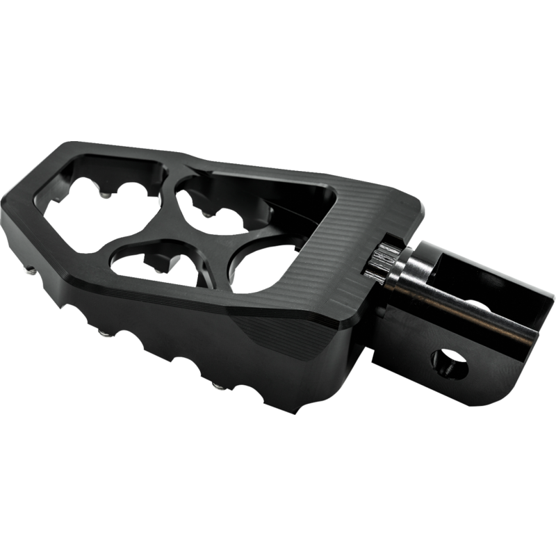 BURLY BRAND MX-EVOLUTION PEGS - BLK (M8 SOFTAIL) B13-1016B